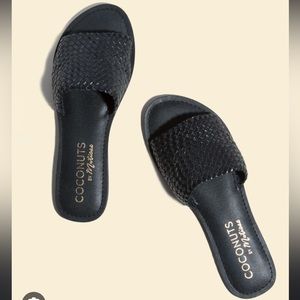 Coconuts by Matisse Zuma Black Womens Sandals